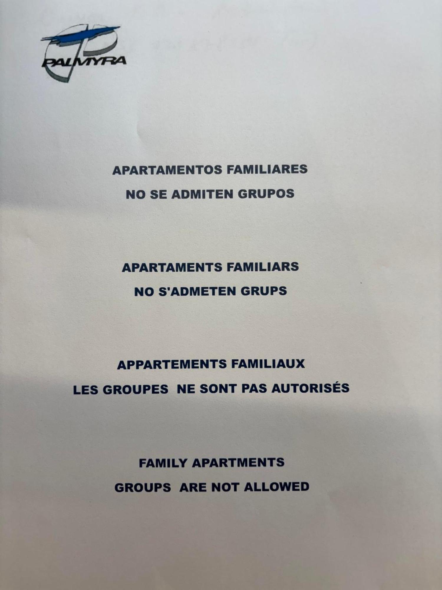 Apartamentos Cataluna Palmyra Салоу Экстерьер фото